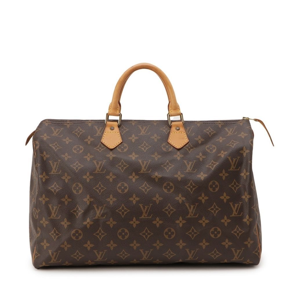 Louis Vuitton Speedy 40 Handbag Monogram Canvas